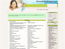 Tablet Screenshot of prescriptiondrug4u.com